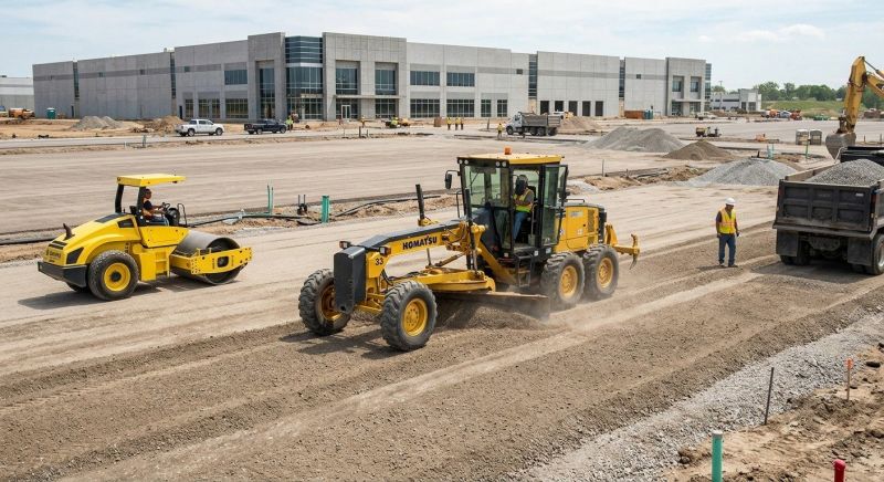 Parking Lot Gravel Repair in Katy, TX